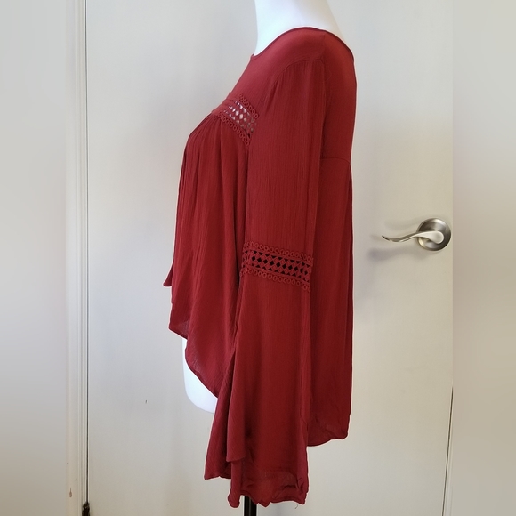 Forever 21 Boho Flowy Top, small - Picture 3 of 5